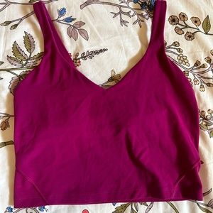 Lululemon Align Tank Magenta Purple